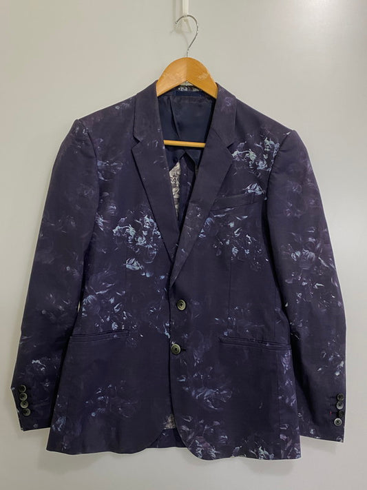 【中古品】【メンズ】 PS PAUL SMITH 2B TAILOREDJACKET PP-SL-58035 テーラードジャケット ライトアウター 141-240903-yn-17-min サイズ：M カラー：パープル 万代Net店