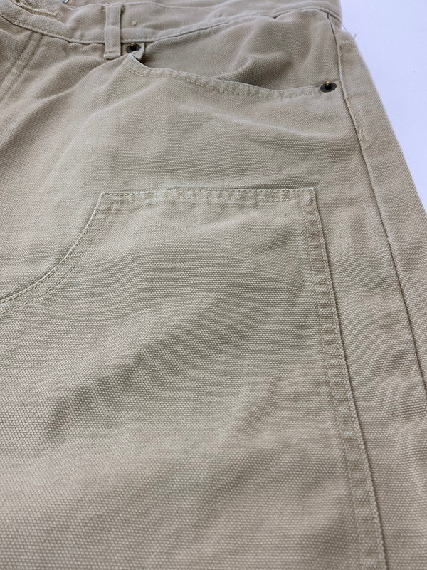 【中古品】【メンズ】  BEST MADE CO. ベスト メイド カンパニー USA製 BROWN DUCK DOUBLE KNEE WORK PANTS ダブルニーワークパンツ ボトムス 157-240902-me-33-min サイズ：35 カラー：ベージュ 万代Net店