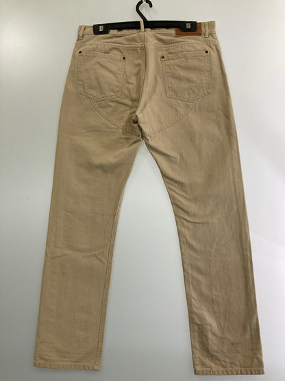 【中古品】【メンズ】  BEST MADE CO. ベスト メイド カンパニー USA製 BROWN DUCK DOUBLE KNEE WORK PANTS ダブルニーワークパンツ ボトムス 157-240902-me-33-min サイズ：35 カラー：ベージュ 万代Net店