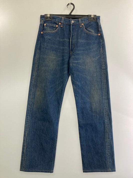 【中古品】【メンズ】 Levi's リーバイス 刻印553 USA製 00年6月製造 00S 501 DENIM PANTS ボトムス デニムパンツ 157-240903-jt-16-min サイズ：32×32 カラー：インディゴ 万代Net店