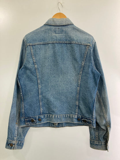 【中古品】【メンズ】 Levi's リーバイス USA製 スモールE 71205-0217 70S 4TH DENIM JACKET LONG 70年代 4TH デニムジャケット ロング アウター  146-240903-jt-11-min サイズ：42 カラー：インディゴ 万代Net店