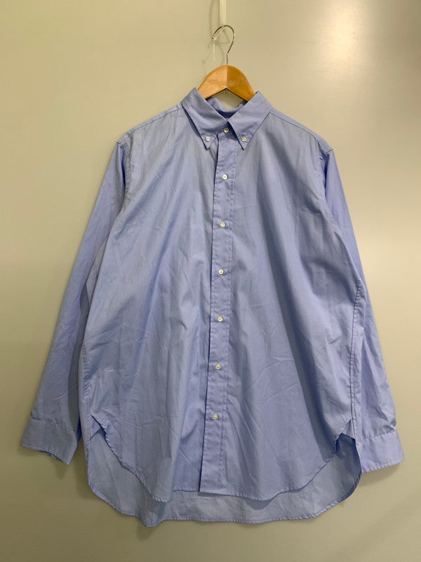 【中古品】【メンズ】  FARAH ファーラー 23AW 別注 ボタンダウンシャツ 長袖トップス 140-241010-me-01-min サイズ：L カラー：ブルー 万代Net店