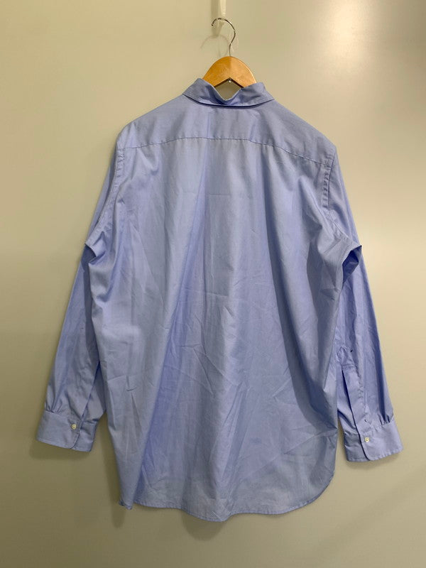 【中古品】【メンズ】  FARAH ファーラー 23AW 別注 ボタンダウンシャツ 長袖トップス 140-241010-me-01-min サイズ：L カラー：ブルー 万代Net店