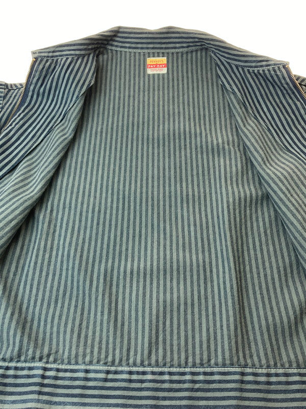 【中古品】【メンズ】  PENNEY'S ペニーズ PD-EX01WJ SWINGTOP JACKET スィングトップ ジャケット アウター 145-240905-me-25-min サイズ：L カラー：ネイビー/グレー 万代Net店