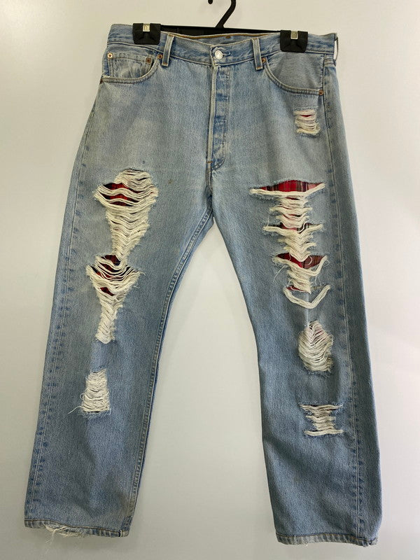 【中古品】【メンズ】 Levi's リーバイス 501-0134 501 DENIM PANT デニムパンツ ジーンス ジーパン ボトムス 157-240905-me-13-min サイズ：W36L30 カラー：インディゴ 万代Net店