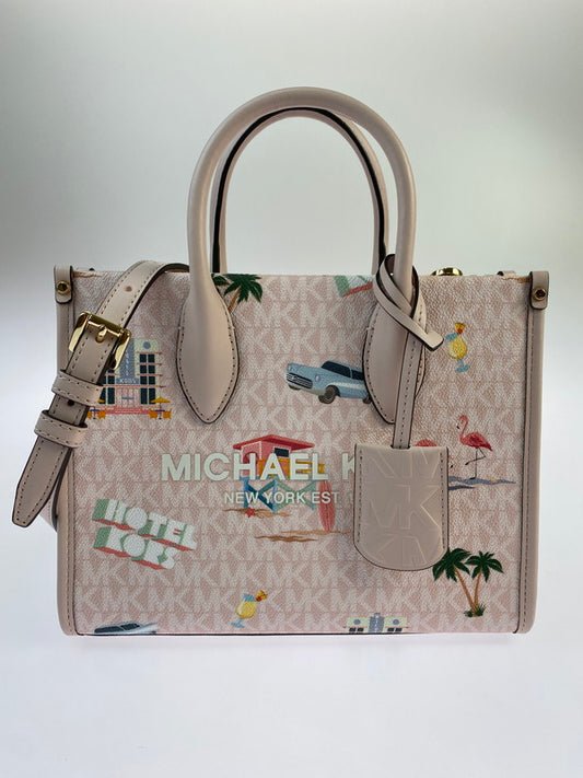 【LIFTる。景品】【中古品】【レディース】 Michael Kors マイケルコース JET SET TRAVEL 2WAY HAND BAG 35S3G7ZC5V 2ウェイ ハンドバッグ ショルダーバッグ カバン 188-240910-yn-07-min カラー：ピンク 万代Net店