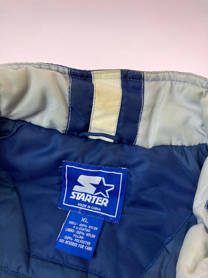 【中古品】【メンズ】  STARTER PENN STATE NYLON PULLOVER スターター ナイロンプルオーバージャケット アウター 146-240906-yn-02-min サイズ：XL カラー：ブルー 万代Net店