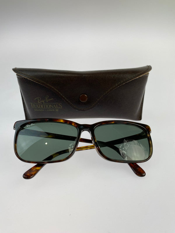 【中古品】【メンズ】 Ray-Ban レイバン TRADITIONALS BENNET(#10)SUNGLASSES サングラス 203-241005-ab-4-min サイズ：58□46 カラー：フレーム：デミ、レンズ：グレー 万代Net店