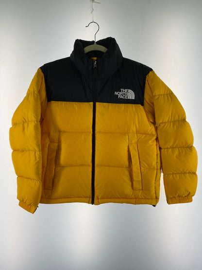 【中古品】【レディース】 THE NORTH FACE ザ・ノースフェイス SHORT NUPTSE JACKET NDW91952 ショート ヌプシ ジャケット ダウンジャケットアウター 168-240906-jt-13-min サイズ：M カラー：ブラック/イエロー 万代Net店