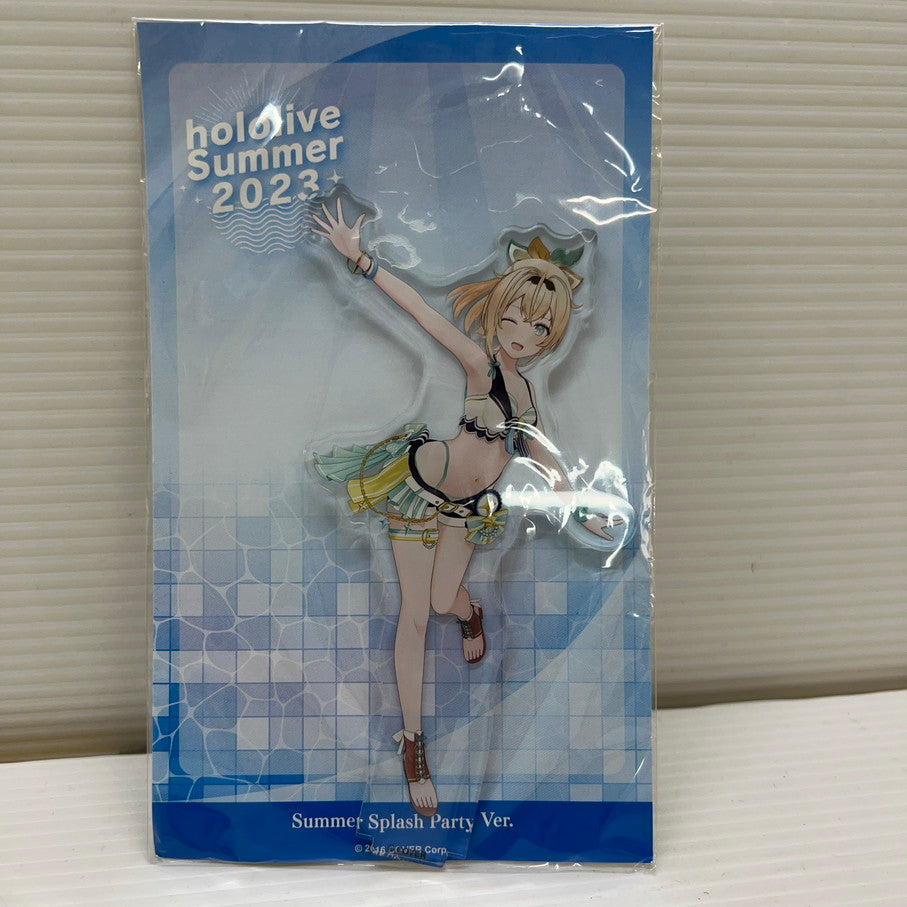 【中古品】 沙花叉クロヱ 3Dアクリルスタンド サマースプラッシュパーティーver. 「バーチャルYouTuber ホロライブ ホロライブ・サマー2023」 053-251211-em-07-min 万代Net店