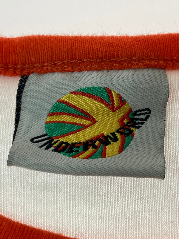 【現状渡し品】【メンズ】 TRAINSPOTTING RENTON RINGER TEE リンガーTシャツ 146-240912-ab-7-min カラー：ホワイト/オレンジ系 万代Net店