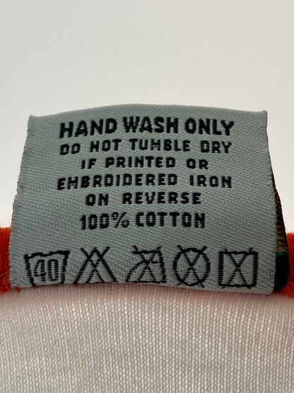 【現状渡し品】【メンズ】 TRAINSPOTTING RENTON RINGER TEE リンガーTシャツ 146-240912-ab-7-min カラー：ホワイト/オレンジ系 万代Net店