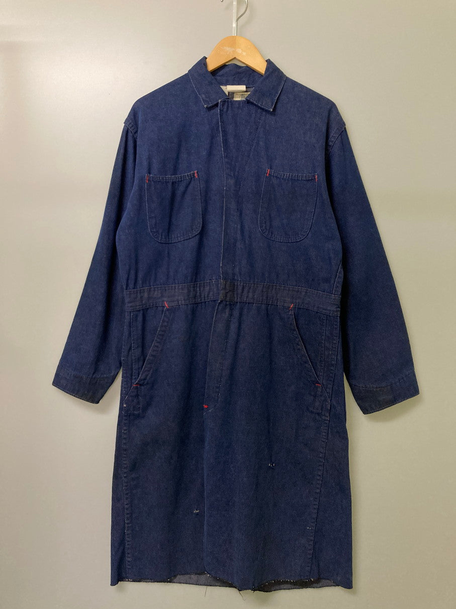 【現状渡し品】【メンズ】 BLUE BELL ブルーベル 60S OLL IN ONE(CUT-OFF) オールインワン 146-251012-ks-12-min サイズ：不明 カラー：ブルー 万代Net店