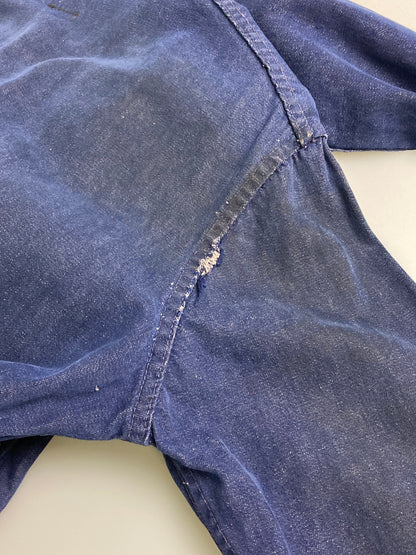 【現状渡し品】【メンズ】 BLUE BELL ブルーベル 60S OLL IN ONE(CUT-OFF) オールインワン 146-251012-ks-12-min サイズ：不明 カラー：ブルー 万代Net店