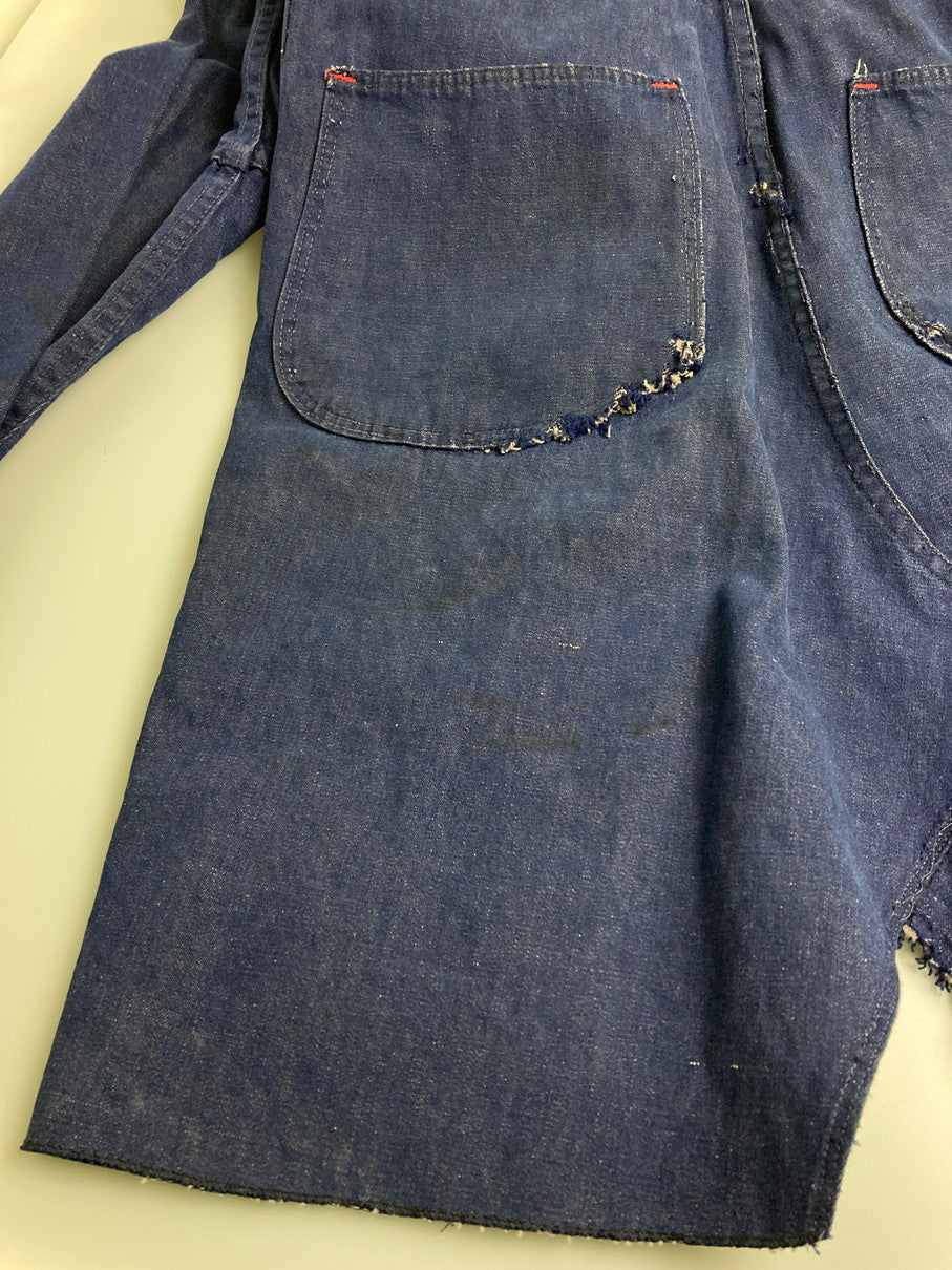 【現状渡し品】【メンズ】 BLUE BELL ブルーベル 60S OLL IN ONE(CUT-OFF) オールインワン 146-251012-ks-12-min サイズ：不明 カラー：ブルー 万代Net店