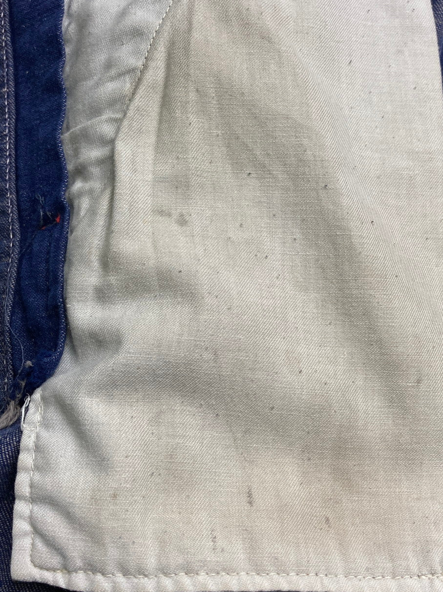 【現状渡し品】【メンズ】 BLUE BELL ブルーベル 60S OLL IN ONE(CUT-OFF) オールインワン 146-251012-ks-12-min サイズ：不明 カラー：ブルー 万代Net店