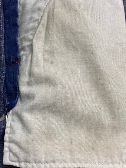 【現状渡し品】【メンズ】 BLUE BELL ブルーベル 60S OLL IN ONE(CUT-OFF) オールインワン 146-251012-ks-12-min サイズ：不明 カラー：ブルー 万代Net店