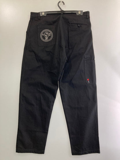 【中古品】【メンズ】  WINDANDSEA ウィンダンシー × HANGOVERS WDS-HANG-05 BALLOON DENIM PANTS デニムパンツ 153-240912-ab-14-min サイズ：XL カラー：ブラック 万代Net店