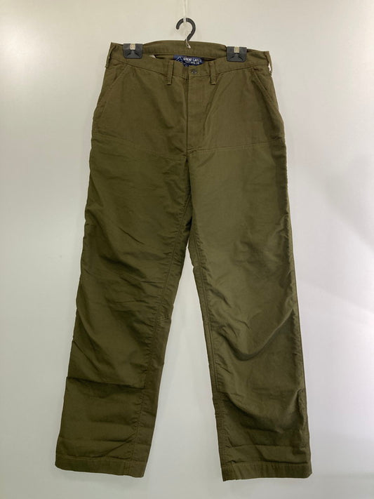 【中古品】【メンズ】  FREEWHEELERS フリーホイーラーズ -GREAT LAKES GMT.MFG.CO.- 2422017 24SFFIELD CRUISERTROUSERS トラウザーパンツ 156-240911-ab-33-min サイズ：34×34 カラー：オリーブ 万代Net店