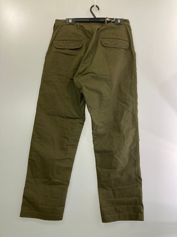 【中古品】【メンズ】  FREEWHEELERS フリーホイーラーズ -GREAT LAKES GMT.MFG.CO.- 2422017 24SFFIELD CRUISERTROUSERS トラウザーパンツ 156-240911-ab-33-min サイズ：34×34 カラー：オリーブ 万代Net店