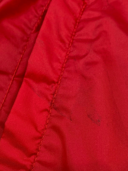 【現状渡し品】【メンズ】 MANAV PREMIER CLOTHING マナブプレミアクロージング 90S NYLON TRANING JACKET トレーニングジャケット ナイロンジャケット CYMRU 146-260611-kt-07-min サイズ：L カラー：レッド 万代Net店