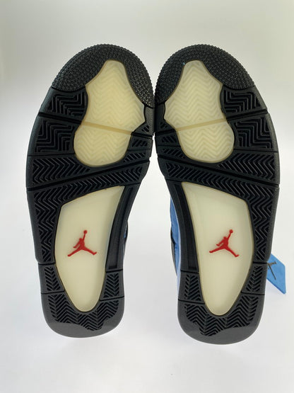 【中古美品】【メンズ】 NIKE ナイキ AIR JORDAN 4 RETRO TRAVIS SCOTT 308497-406 エアジョーダン 4 レトロ トラヴィススコット スニーカー 靴 160-240911-yn-14-min サイズ：27.5cm US9.5 カラー：UNIVERSITY BLUE/BLACK 万代Net店