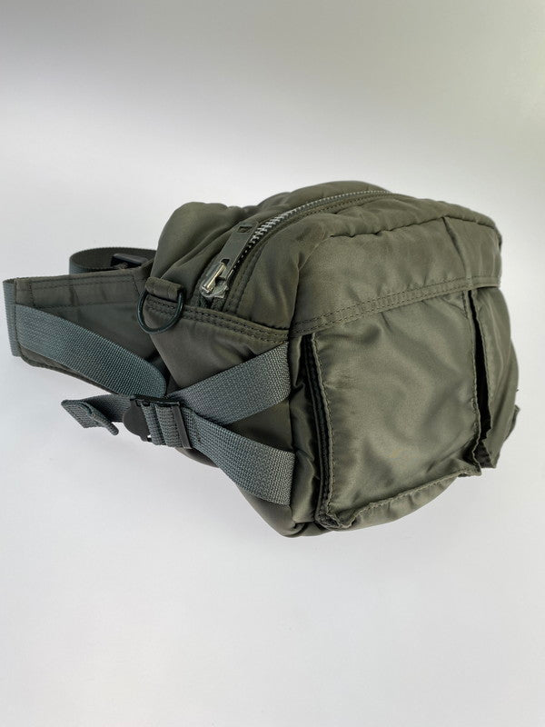 【中古品】【メンズ/レディース】 PORTER ポーター TANKER WAIST BAG  622-78302 タンカー ウエストバッグ  188-240913-jt-06-min カラー：シルバー 万代Net店