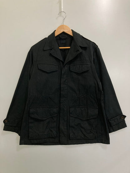 【中古品】【メンズ】  M-47 GARMENT DYE FIELD JACKET FRENCH ARMY-フランス軍- ガーメントダイフィールド ジャケット ミリタリー アウター フレンチアーミー 146-240913-em-14-min カラー：ブラック 万代Net店