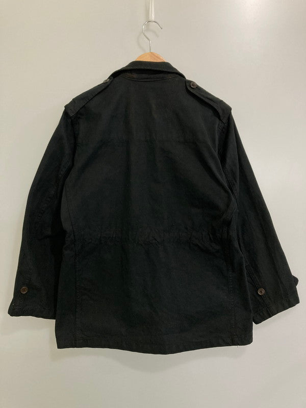 【中古品】【メンズ】  M-47 GARMENT DYE FIELD JACKET FRENCH ARMY-フランス軍- ガーメントダイフィールド ジャケット ミリタリー アウター フレンチアーミー 146-240913-em-14-min カラー：ブラック 万代Net店