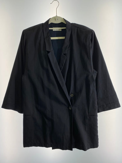 【中古品】【レディース】 DRIES VAN NOTEN ドリスヴァンノッテン ベルギー製 2B JACKET ジャケット 168-240915-ab-13-min サイズ：38 カラー：ネイビー 万代Net店