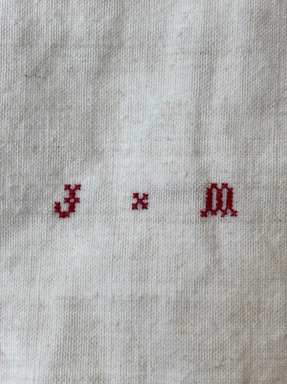 【中古品】【メンズ】 EURO VINTAGE 1900-30's FRENCH LINEN SMOCK ユーロ ヴィンテージ フレンチ リネン スモック 長袖 トップス 146-240917-yn-04-min カラー：アイボリー 万代Net店