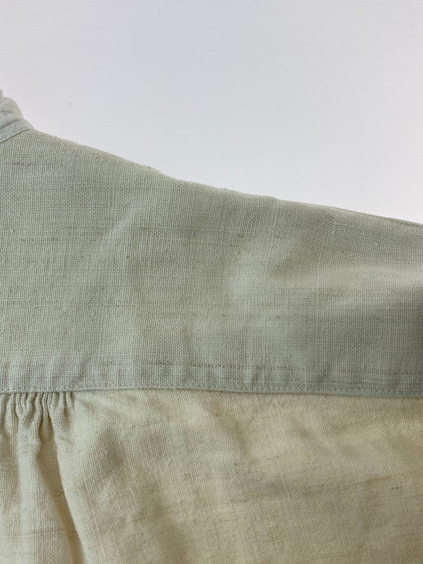 【中古品】【メンズ】 EURO VINTAGE 1900-30's FRENCH LINEN SMOCK ユーロ ヴィンテージ フレンチ リネン スモック 長袖 トップス 146-240917-yn-04-min カラー：アイボリー 万代Net店