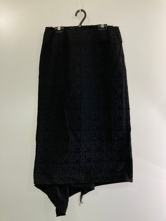 【中古品】【レディース】 COMME des GARCONS コムデギャルソン 20SS ORLAND CDG LONG SKIRT GE-S013 ロゴ ロングスカート ボトムス 171-240917-yn-03-min サイズ：S カラー：ブラック 万代Net店