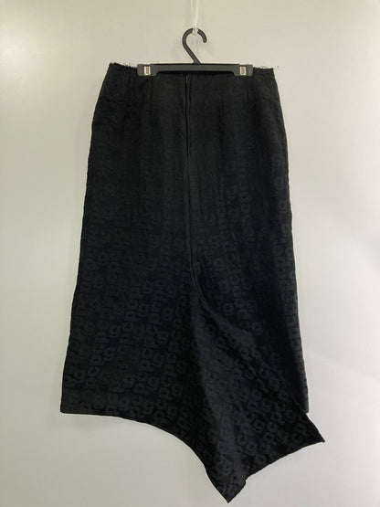 【中古品】【レディース】 COMME des GARCONS コムデギャルソン 20SS ORLAND CDG LONG SKIRT GE-S013 ロゴ ロングスカート ボトムス 171-240917-yn-03-min サイズ：S カラー：ブラック 万代Net店
