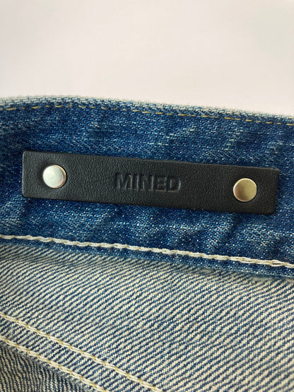 【現状渡し品】【メンズ】  MINEDENIM マインデニム 2305-1002-86-292 L.STRAIGHT 5POCKET USS デニムパンツ 153-240912-ab-13-min サイズ：サイズ6 カラー：インディゴブルー 万代Net店