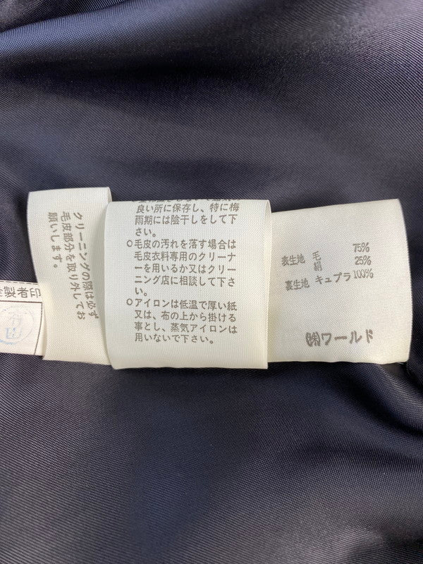 【中古品】【レディース】 CORDIER コルディア WOOL LONG COAL ウールファー ロングコート 169-240915-ab-18-min カラー：ブラック 万代Net店