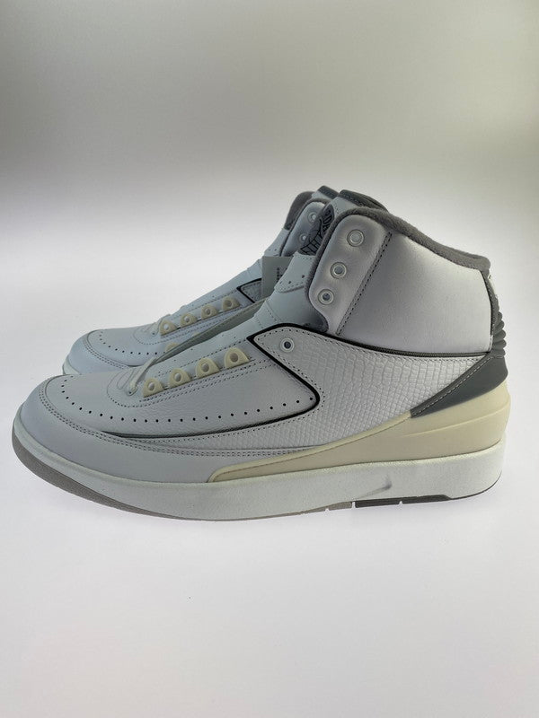 【LIFTる。景品】【中古品】【メンズ】 NIKE ナイキ AIR JORDAN 2 RETRO DR8884-100 エア ジョーダン 2 レトロ スニーカー 靴 160-240911-yn-20-min サイズ：29.5cm US11.5 カラー：WHITE/CEMENT GREY-SAIL-BLACK 万代Net店