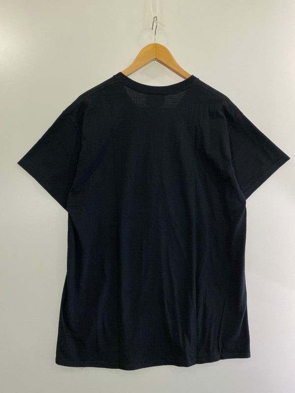 【中古品】【メンズ】 BREATHLESS ブレスレス S S LOGO TEE ロゴ Tシャツ 半袖トップス 142-240917-me-04-min サイズ：L カラー：ブラック 黒 万代Net店