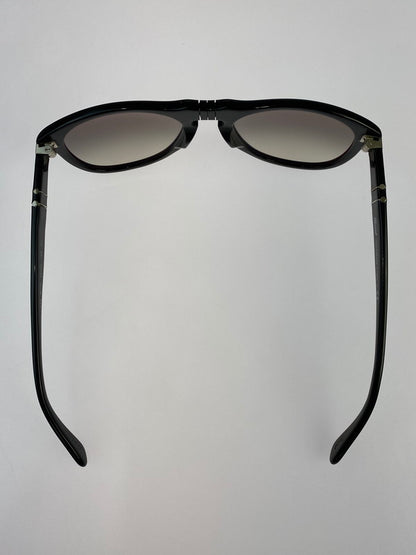 【中古品】【メンズ】 Persol ペルソール 649 95 32 SUNGLASSES 眼鏡 アイウェア サングラス 203-241013-AS-20-min カラー：ブラック 万代Net店