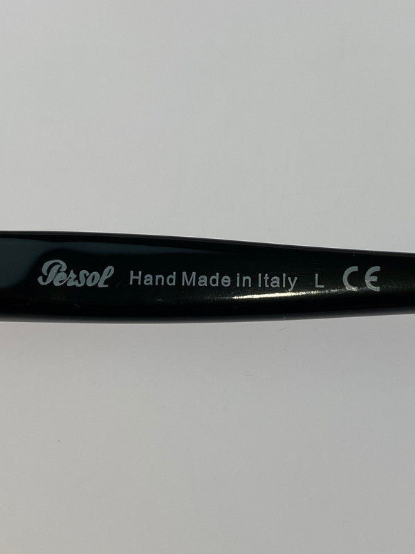 【中古品】【メンズ】 Persol ペルソール 649 95 32 SUNGLASSES 眼鏡 アイウェア サングラス 203-241013-AS-20-min カラー：ブラック 万代Net店