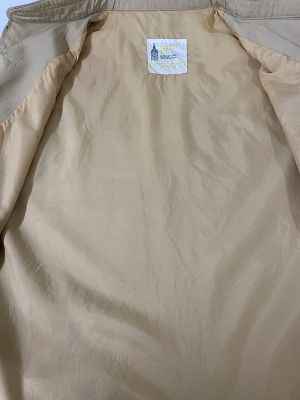 【中古品】【メンズ】 LONDON FOG ロンドンフォグ 70S LS SWING TOP ７０年代 長袖 スウィングトップ メンズ ブルゾン アウター 146-260615-em-08-min サイズ：40 カラー：ベージュ 万代Net店