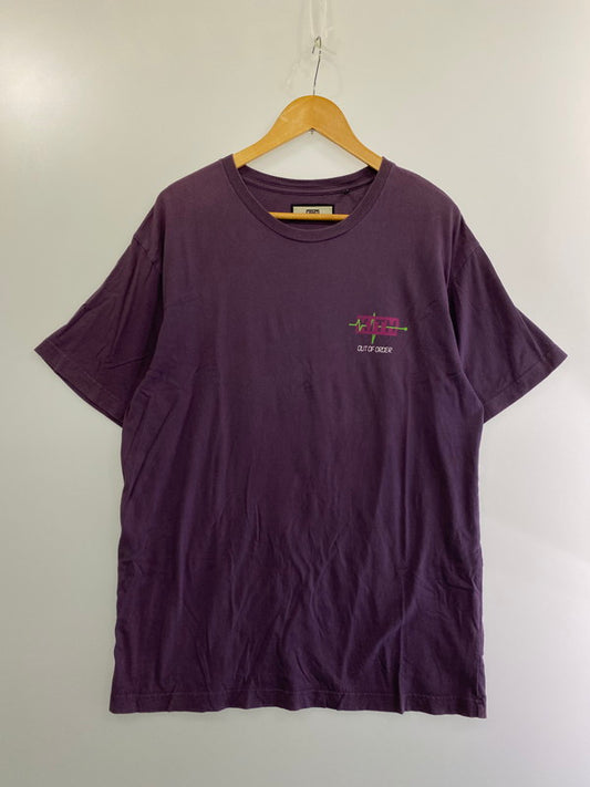 【現状渡し品】【メンズ】 KITH キス OUT OF ORDER TEE 半袖Tシャツ トップス 142-240917-me-13-min サイズ：XL カラー：パープル 紫 万代Net店