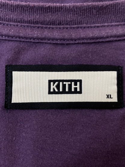 【現状渡し品】【メンズ】  KITH キス OUT OF ORDER TEE 半袖Tシャツ トップス 142-240917-me-13-min サイズ：XL カラー：パープル 紫 万代Net店