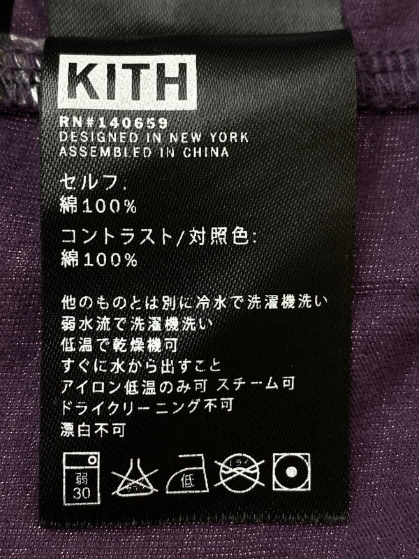 【現状渡し品】【メンズ】  KITH キス OUT OF ORDER TEE 半袖Tシャツ トップス 142-240917-me-13-min サイズ：XL カラー：パープル 紫 万代Net店