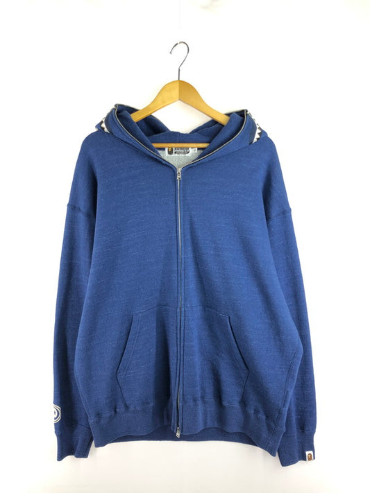 【中古品】【メンズ】 A BATHING APE アベイシングエイプ 23FW SHARK HOODIE INDIGO 001ZPJ801058I 23年 秋冬 シャークフーディー パーカー トップス 142-251119-rt-15-tag サイズ：XL カラー：ブルー 万代Net店