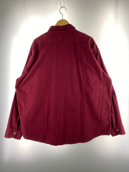 【中古品】【メンズ】 FIVE BROTHER ファイブブラザー 70S 80S LOT3702-BRG USA製 LS SHIRT シャツ トップス 146-260110-zi-17-min サイズ：3XL カラー：ワインレッド 万代Net店