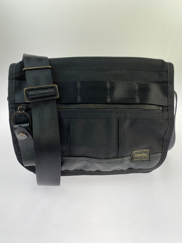 【現状渡し品】【メンズ/レディース】 PORTER ポーター 703-06974 HEAT SHOULDER BAG ショルダーバッグ カバン 鞄 188-240915-ab-9-min カラー：ブラック 万代Net店