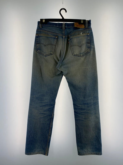 【現状渡し品】【メンズ】 Levi's リーバイス 90’S 501XX DENIM PANT 90年代 501XX デニムパンツ メンズボトムス ビンテージ ダメージジーンズ 157-241011-em-18-min サイズ：32 カラー：インディゴ 万代Net店