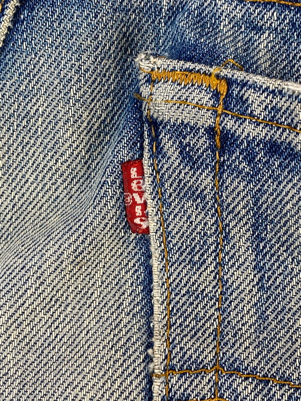 【現状渡し品】【メンズ】 Levi's リーバイス 90’S 501XX DENIM PANT 90年代 501XX デニムパンツ メンズボトムス ビンテージ ダメージジーンズ 157-241011-em-18-min サイズ：32 カラー：インディゴ 万代Net店