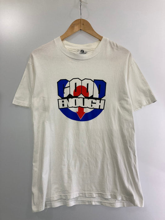 【中古品】【メンズ】 GOODENOUGH グッドイナフ 初期 1995 90S TARGET LOGO T-SHIRT ロゴTシャツ トップス 142-240917-ks-10-min サイズ：M カラー：ホワイト 万代Net店